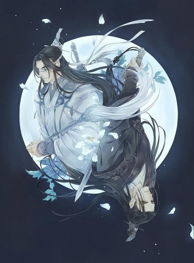 魔道祖师经典手机壁纸图集欣赏,十里春风不如蓝忘机