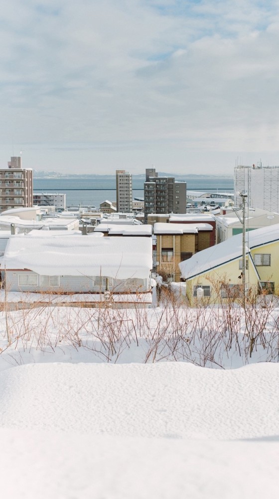 等你时 幻想和你一起走在下雪时的北海道 这样我们就白头偕老了 看点快报