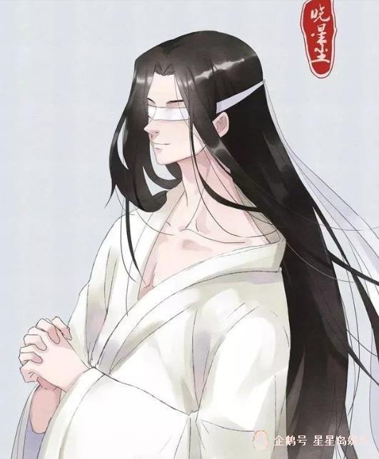 魔道祖师:众人披头发散的样子,蓝湛妩媚,摘掉帽子的瑶