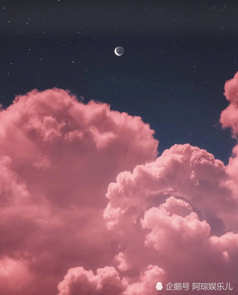 星空,壁纸,月亮,星星,少女心