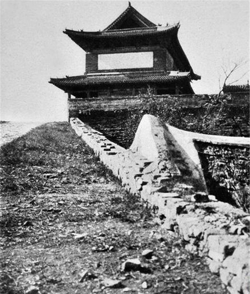 珍贵老照片:1904年的老济南城,城楼和城墙文化深厚