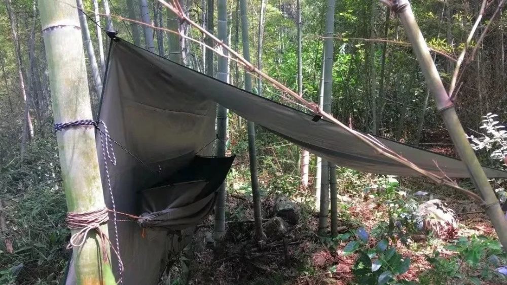 搭建野外庇护所