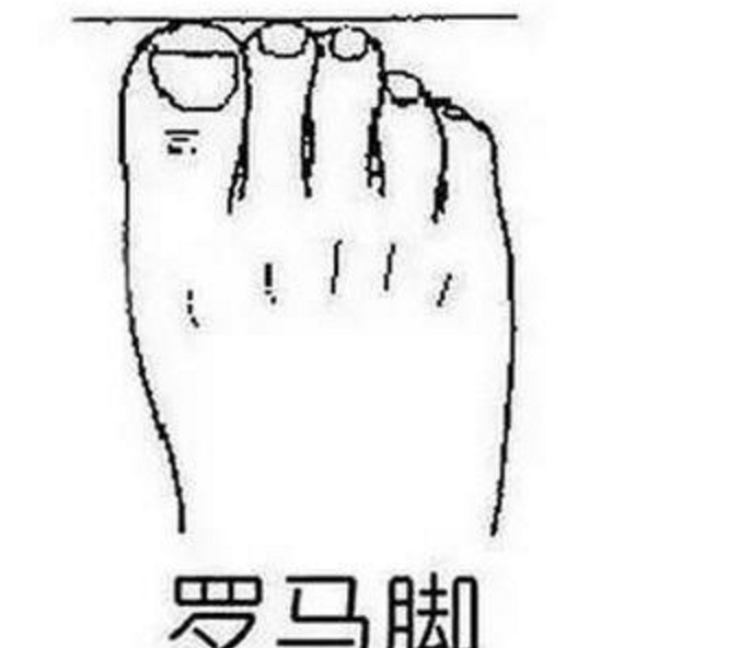 什么样的脚型?就是什么命,我是第一种,快看看你的呢