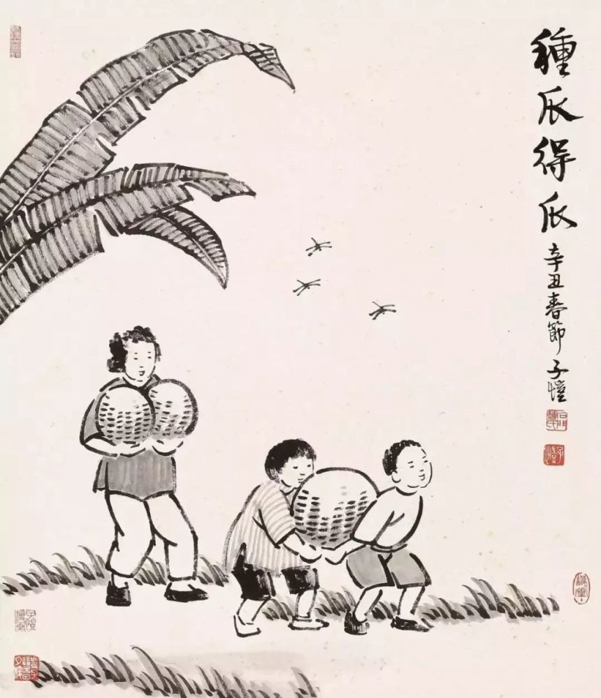 丰子恺的小漫画,大道理,每一条都值得背诵