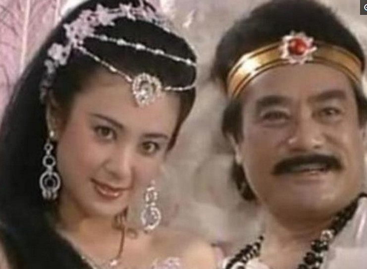 90版《封神榜》女演员幕后照,那个素颜的年代才是真的