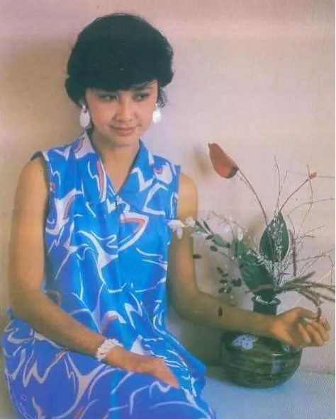 她是86版西游记最美的女儿国国王,图三,朱琳惊艳时光的青春照