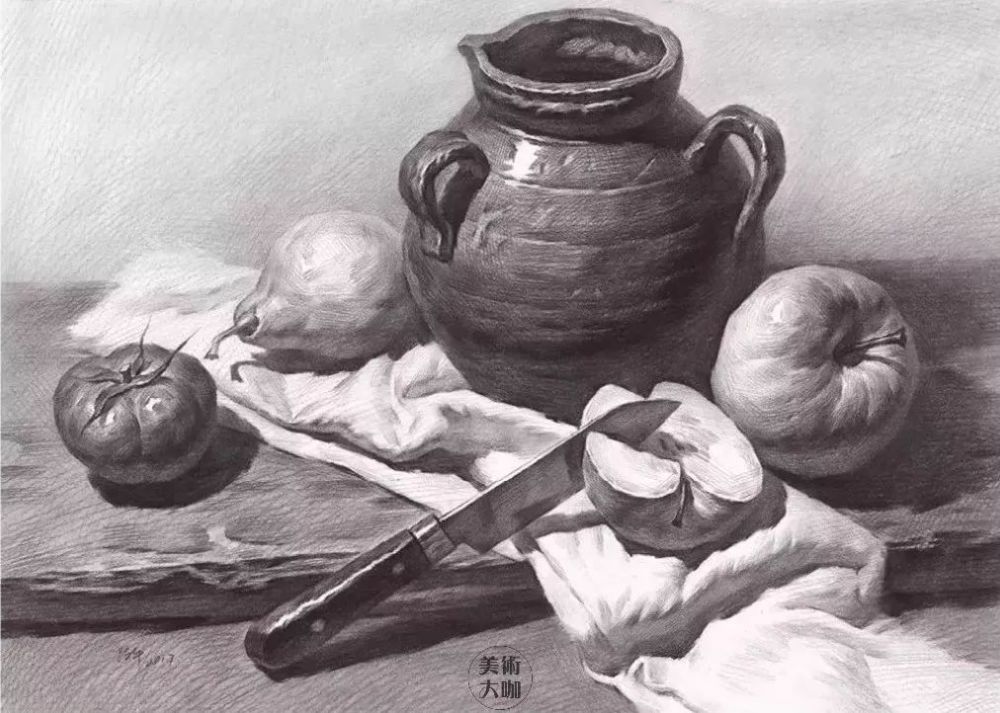 2019年陈平素描静物寒假研修班报名通道