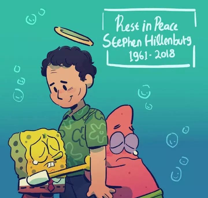 致敬史蒂芬海伦伯格 永远的海绵宝宝