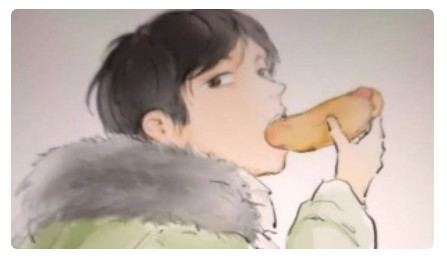 王思聪吃热狗,经历了无数个版本,总算出了一个