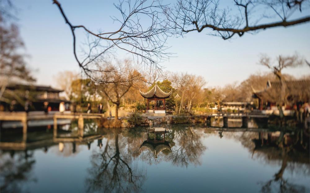 苏州园林图片壁纸-千图网