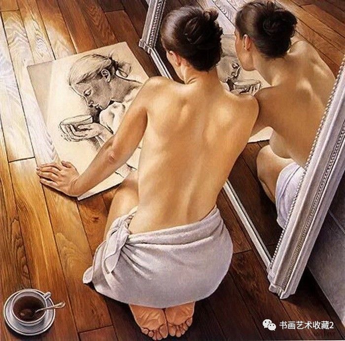 法国绘画:女画家描绘女性的美丽和甜美时光