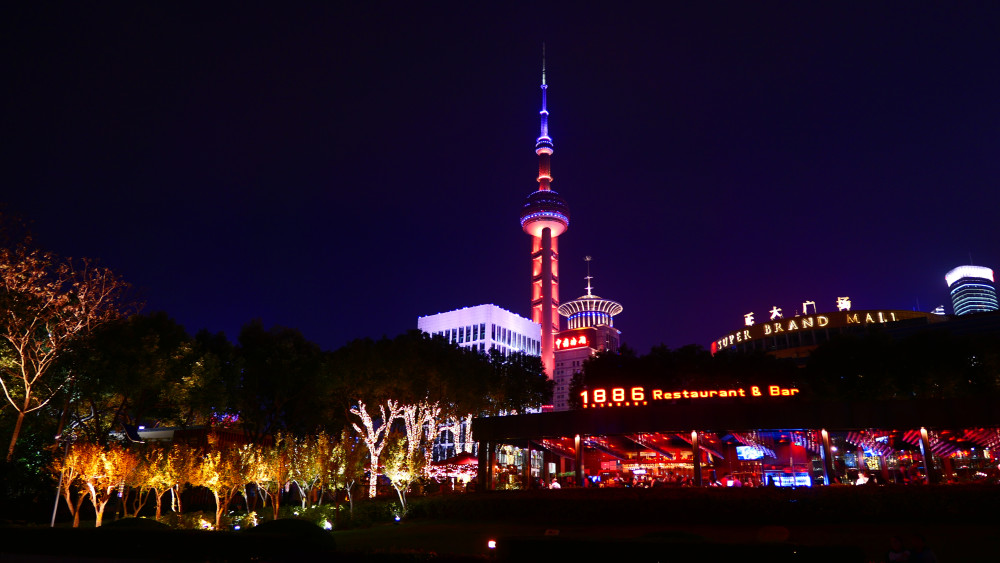 夜拍魔都之东方明珠夜景