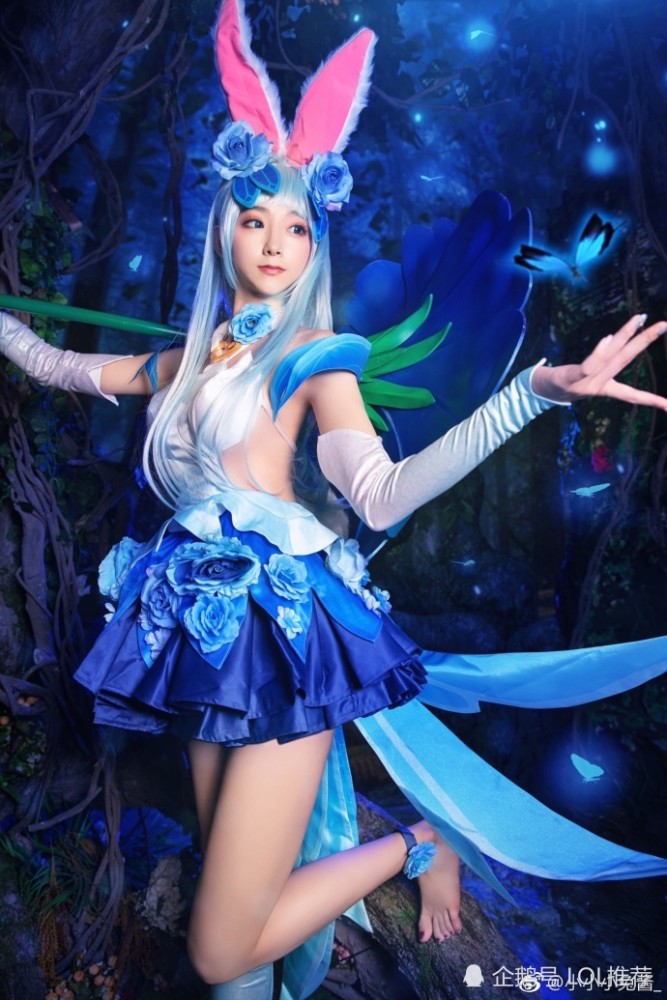 王者荣耀女生cos 好美,王者荣耀cos女娲 王者荣耀:美女兔姬cosplay公孙离,粉丝:直接扛走!