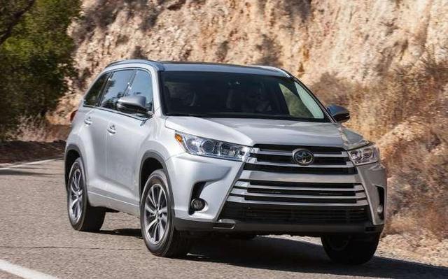 19款丰田汉兰达,颜值俊逸,2.0t和3.5l v6发动机!