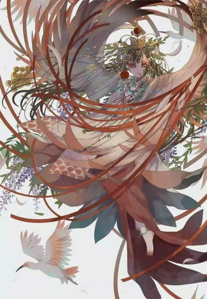 与众不同的和风插画壁纸 妖风十足 画面效果极a 看点快报