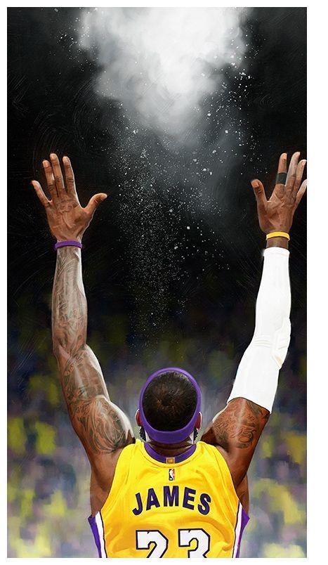 nba联盟第一人-湖人队詹姆斯超高清无水印壁纸
