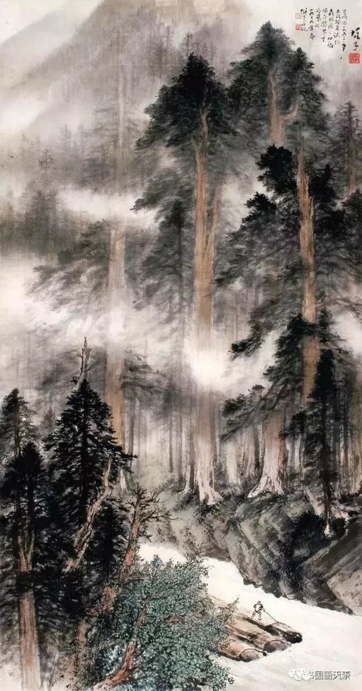 黎雄才,山水画