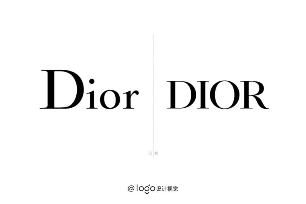 迪奥dior推出了新logo.你怎么看?