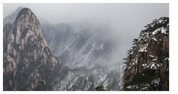 黄山:白鹅岭—观东海云海的最佳处