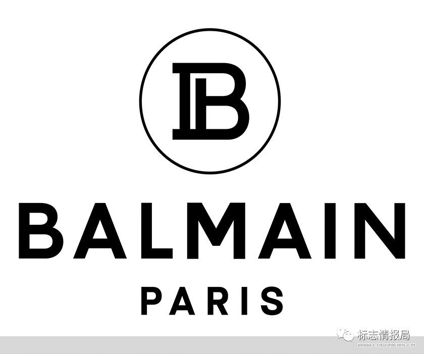 继巴宝利,celine之后 奢侈品牌balmain 巴尔曼也换上新logo