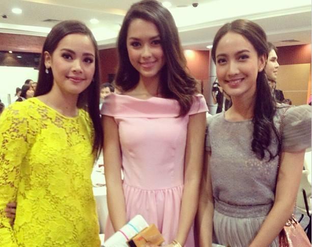 那些撞脸的泰国女星,aff和taew最甜美,yaya一人撞两个