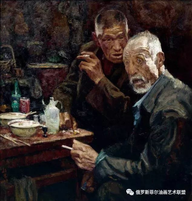 中国画家曹新林人物油画作品欣赏