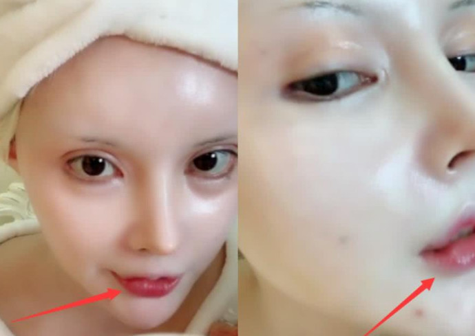 迪丽拉开播自爆,"嘟嘟嘴"的形成原因,网友:确实没整容