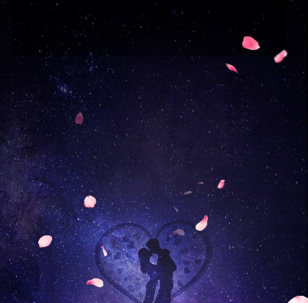 星空最闪耀的"情侣"壁纸,blingbling照耀你们的爱情