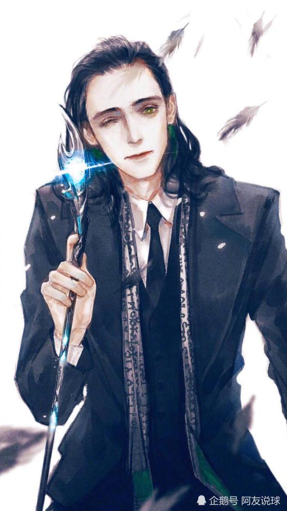 漫威·邪魅男神·洛基壁纸,你的眼睛里,是我喜欢的风景