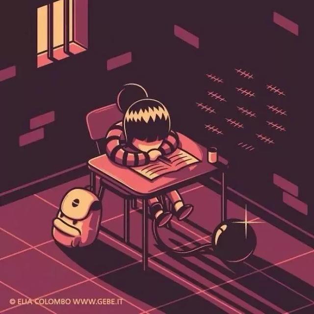 揭露成人世界残酷现实的12幅画,最后一张少有人看懂