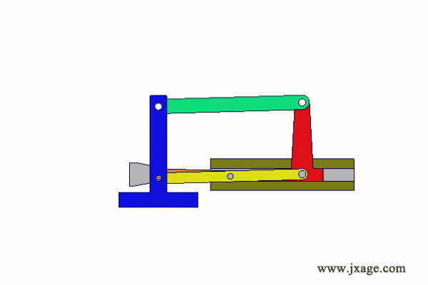 输入输出均为转动导杆机构