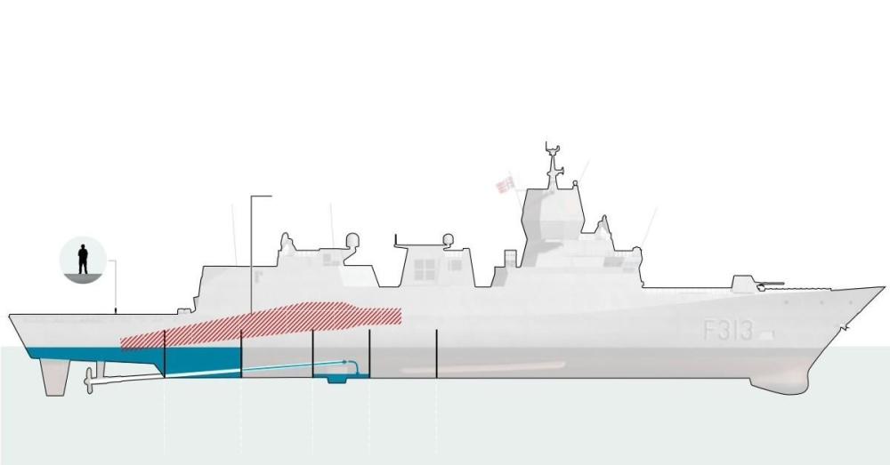 海水开始从破损处灌入赫尔格·英斯塔德号最后一个舱室.