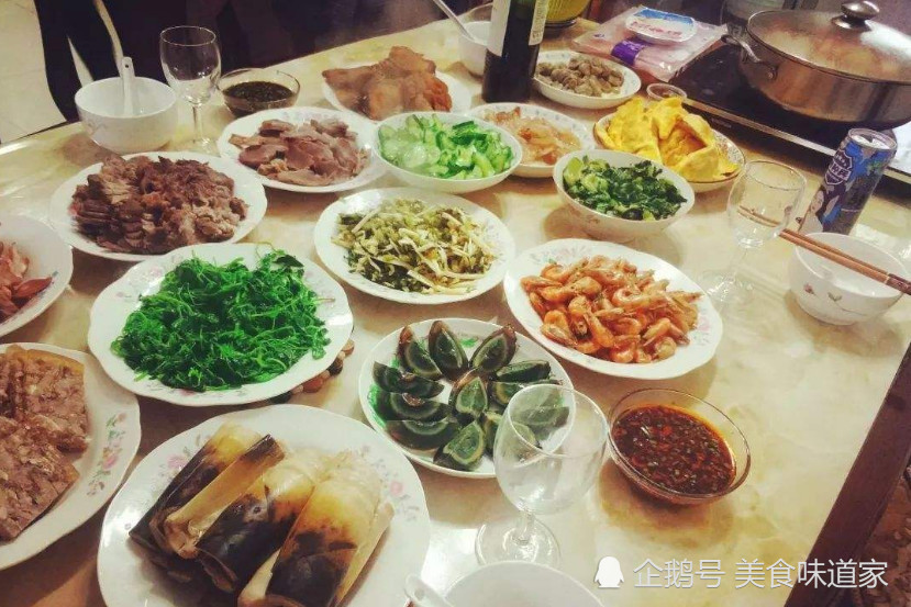 年夜饭,中国美食,食材,80年代,春节