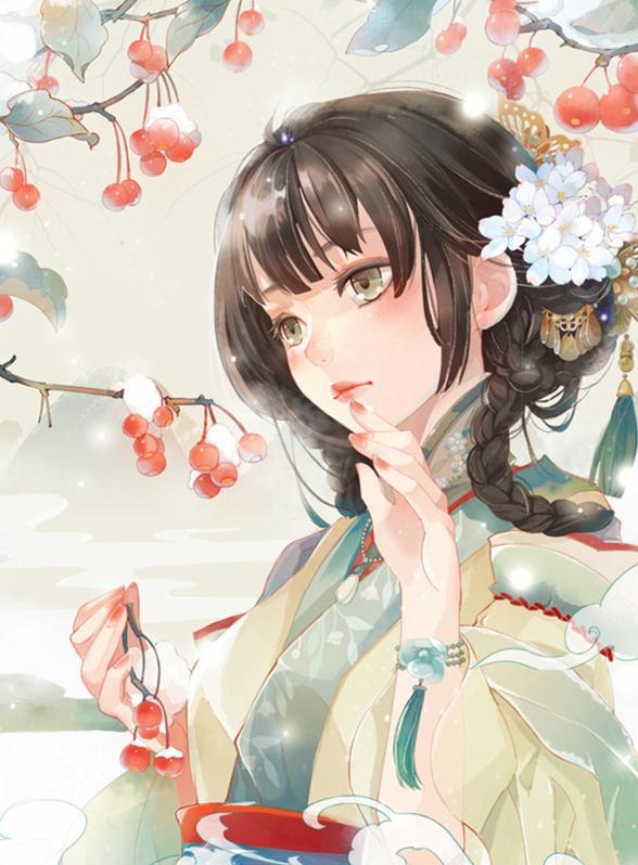唯美古风二次元美女壁纸,用眼睛看世界,用心去感受生活