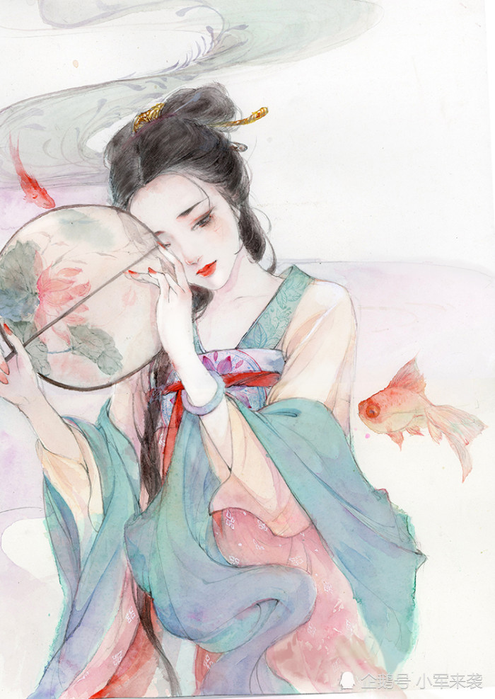 古风·壁纸:从前的从前没有胭脂,女子的脸只为情郎红!