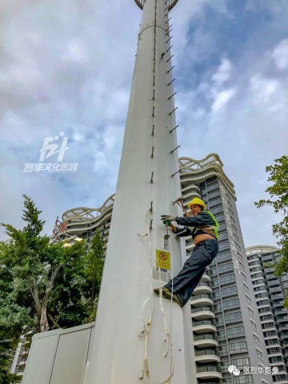 东海岸新城迎来5g时代 信号塔已经架设