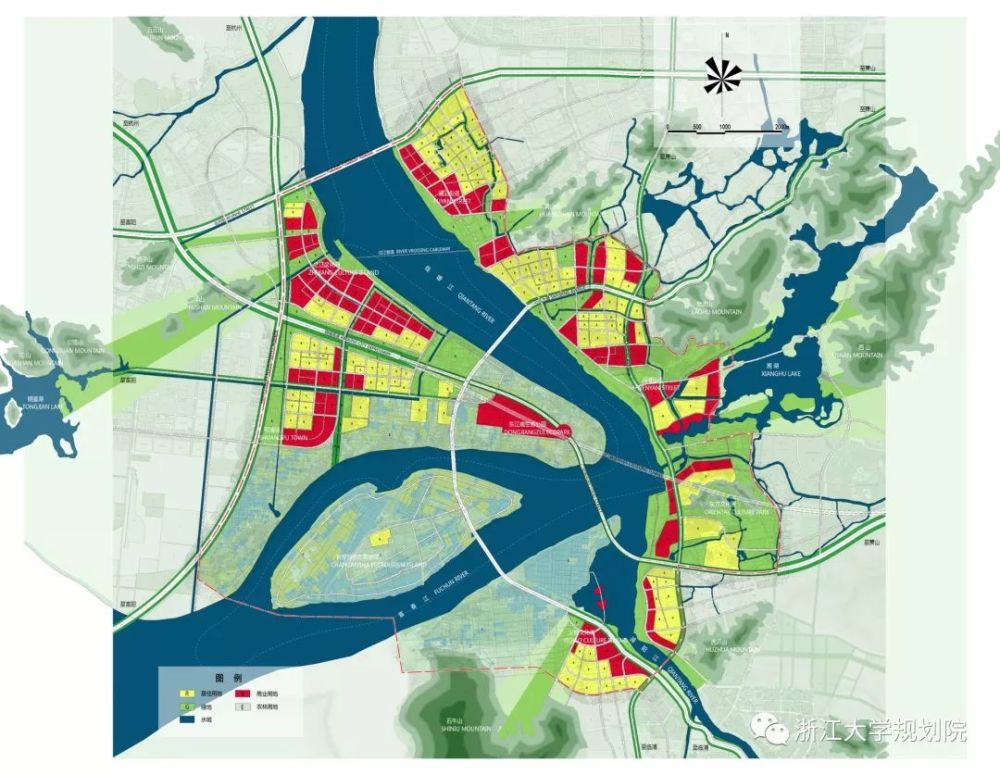 杭州市三江汇流区域概念规划