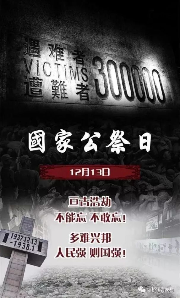 国家公祭日 | 我们向往和平,亦不忘历史
