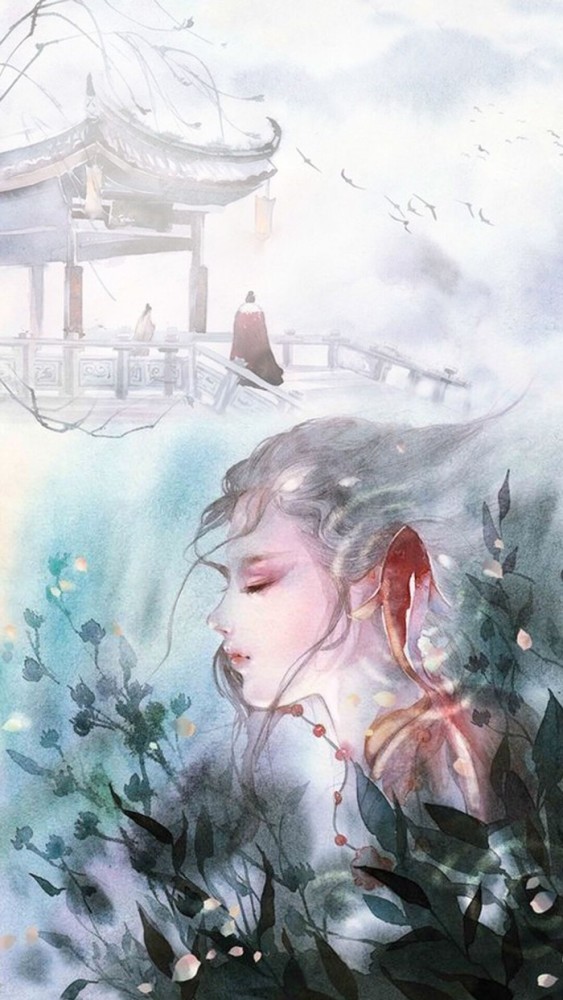 唯美·国风·妖物壁纸:无端坠入红尘梦,惹却三千烦恼丝