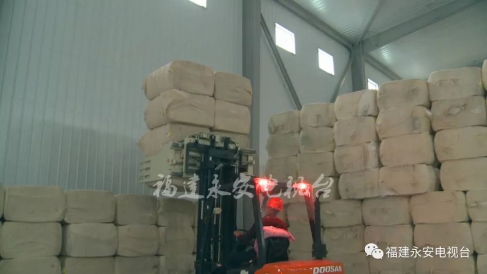 省重点项目永安中央直属棉花储备库竣工投入使用