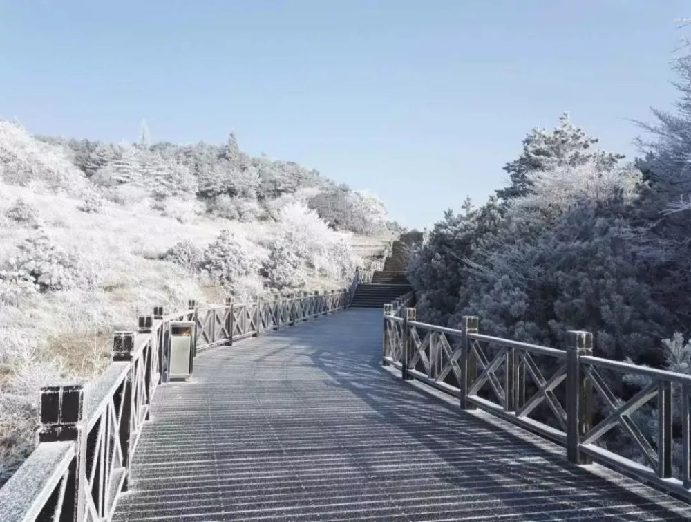 冰雪世界,福建,雾凇,金铙山,九仙山,德化县