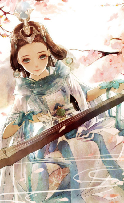 唯美·梦幻·古风壁纸:原以为哥哥只有个鱼塘,没想到你是个海王