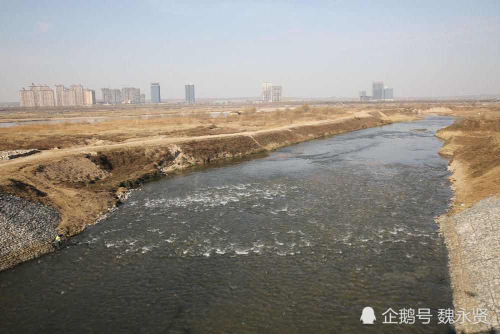 西安"下水道"皂河在变清 但流到渭河还有点黑