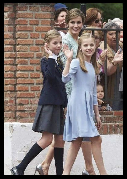 理论上血统最高贵的王室--西班牙王室,王储是个