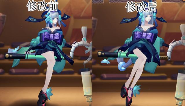 阴阳师妖刀姬皮肤,青行灯及阎魔建模遭修改 过冬就是要穿棉袄