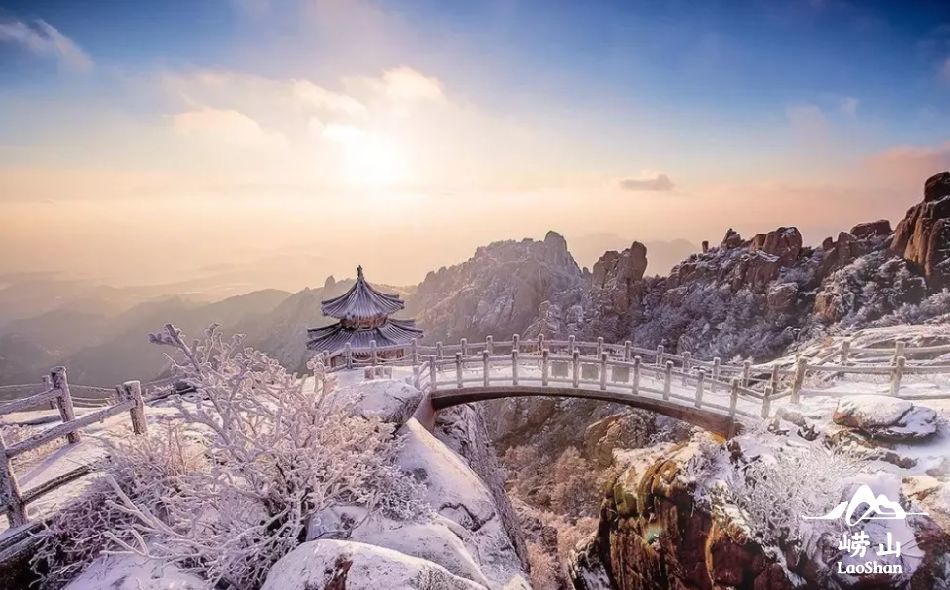 崂山,雪景