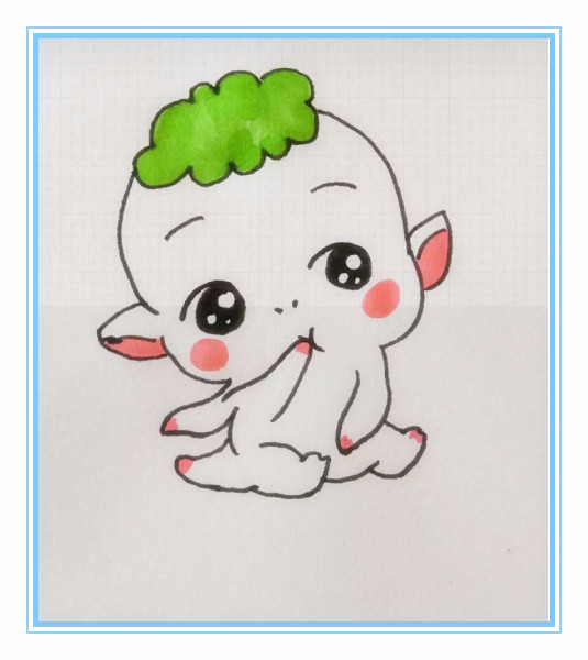 "萌化人心"的简笔画,看到最后的胡巴,网友:你个迷人的