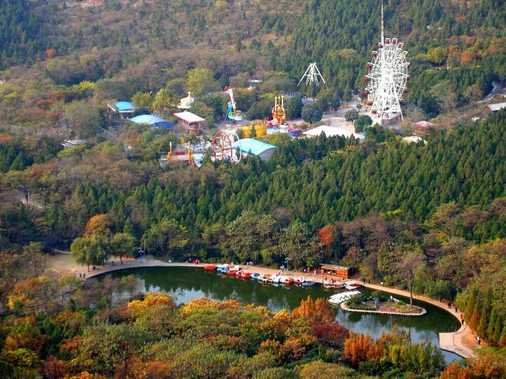 来看看相山天池的四季美景 淮北人都知道, 前段时间相山公园的人工湖