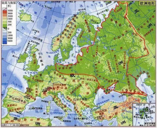 荷兰 比利时 卢森堡 法国 摩纳哥 广义上的西欧概念 【政治因素 地理