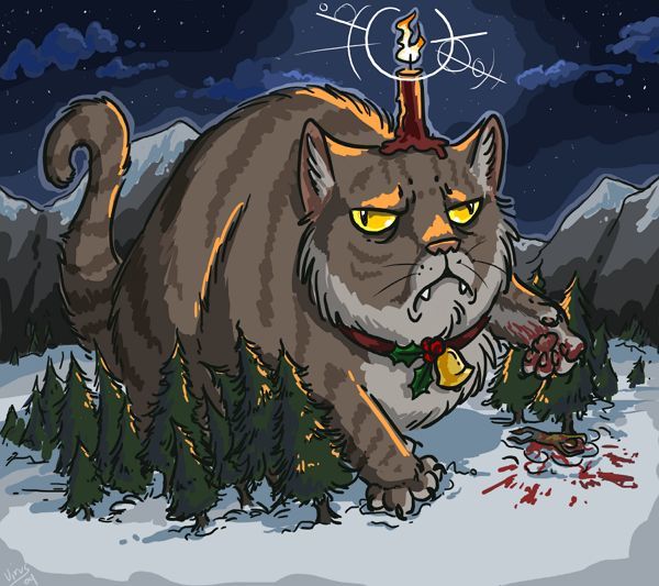 吃人的猫,十三位圣诞老人…冰岛"黑童话"风圣诞节你知道吗?